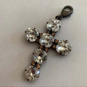 Sabika Cross Charm